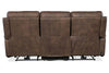 Image of Maxwell Bark 90" Inch "Quick Ship" ZERO GRAVITY Wall Hugger Power Leather Reclining Sofa