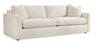 Ely 97 Inch "Quick Ship" Fabric Upholstered 2 Cushion Sofa