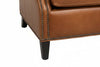 Image of Mimi Leather Pillow Back Accent Chair