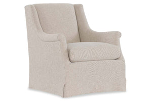 Meribelle "Quick Ship" 360 Degree Swivel Fabric Accent Chair