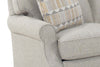 Image of Miranda 60 Inch 8-Way Hand Tied Transitional Fabric Loveseat With Inset Rolled Arms