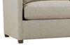 Image of Nash 82 Inch Two Cushion Or Single Bench Seat Fabric Apartment Sofa