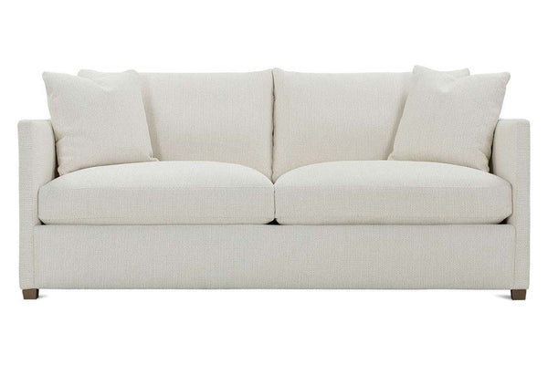 Nash 92 Inch Two Cushion Or Single Bench Seat Fabric Apartment Sofa