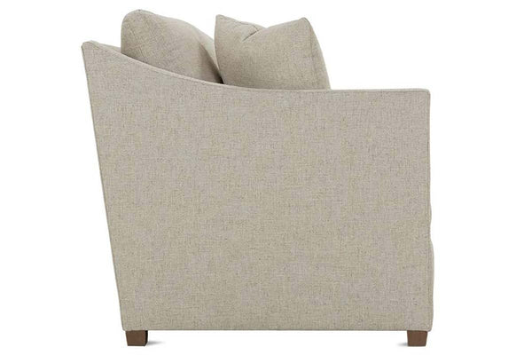 Nash 92 Inch Two Cushion Or Single Bench Seat Fabric Apartment Sofa