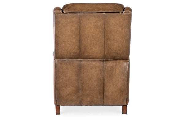 Nate Nature Dual Power "Quick Ship" Leather Transitional Recliner