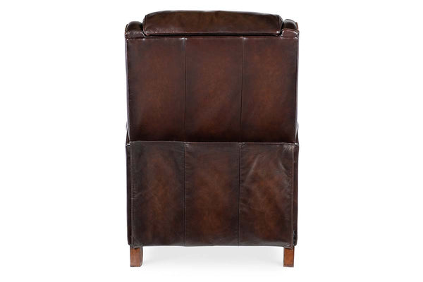 Nate Vortex Dual Power "Quick Ship" Leather Transitional Recliner