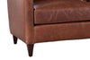 Image of Nathan Brown "Quick Ship" Leather Living Room Furniture Collection