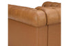 Newcastle Caramel "Quick Ship" Chesterfield Recliner