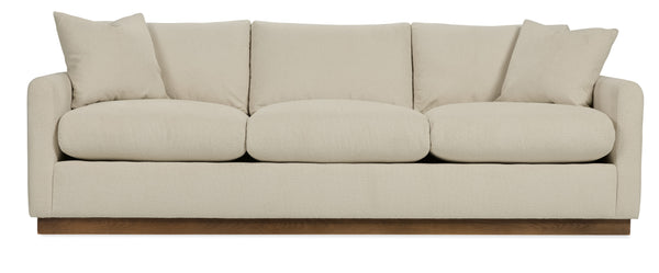 Briggs 97 Inch "Quick Ship" Fabric Upholstered 3 Cushion Sofa