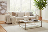 Wakefield 97 Inch "Quick Ship" Fabric Upholstered 2 Cushion Sofa
