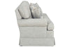 Image of Olive 74 Inch 8-Way Hand Tied Traditional Fabric Rolled Arm Sofa With Shallow Seat
