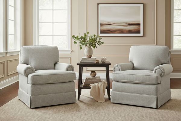 Olive 8-Way Hand Tied Traditional Rolled Arm Sofa Collection With Shallow Seat