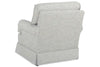 Image of Olive 8-Way Hand Tied Traditional Rolled Arm Fabric Chair With Shallow Seat
