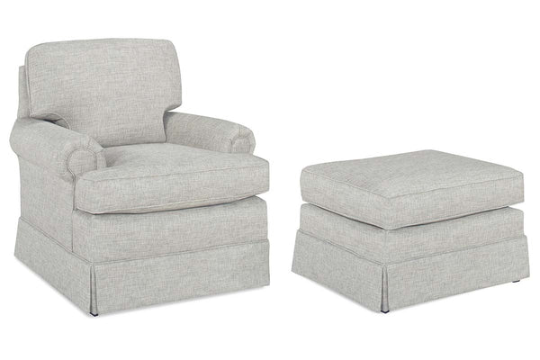 Olive 8-Way Hand Tied Traditional Rolled Arm Sofa Collection With Shallow Seat