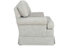 Image of Olive 8-Way Hand Tied Traditional Rolled Arm Fabric Chair With Shallow Seat