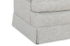 Image of Olive 8-Way Hand Tied Traditional Rolled Arm Fabric Chair With Shallow Seat