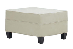 Olivia Fabric Upholstered Footstool Ottoman