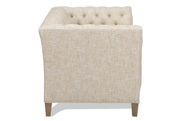 Opal Traditional 8-Way Hand Tied Shelter Arm Sofa Collection With Tufted Back