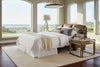 Orleans 83.5 Inch 3 Cushion Leather Queen Sleeper Sofa