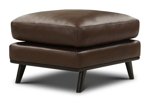 Jude Mid-Century Modern Leather Sofa Collection