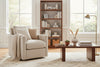 Image of Ellie Fog "Quick Ship" Fabric Mid-Century Sofa Collection