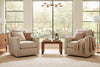 Image of Ellie Fog "Quick Ship" Fabric Mid-Century Sofa Collection