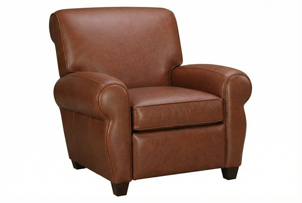 Parker "Ready To Ship" Leather Recliner (Photo For Style Only)