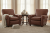 Image of Parker Leather Club Chair Recliner - Luxurious Comfort With Classic Design