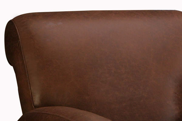 Parker "Ready To Ship" Leather Recliner (Photo For Style Only)