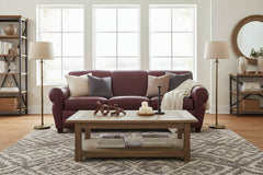 Parker 83.5 Inch Vintage Leather Cigar Club Sofa Like The Manhattan