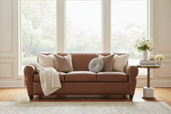 Parker 83.5 Inch Vintage Leather Cigar Club Sofa Like The Manhattan