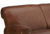 Image of Parker Leather Three Piece Queen Sleeper Sofa Set