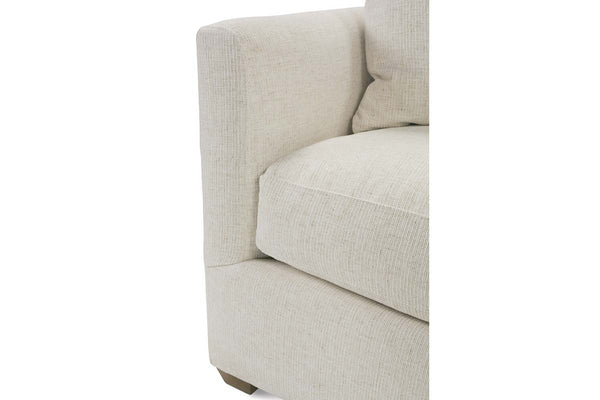 Paulette "Quick Ship" Two Piece Pillow Back Sectional (As Configured)