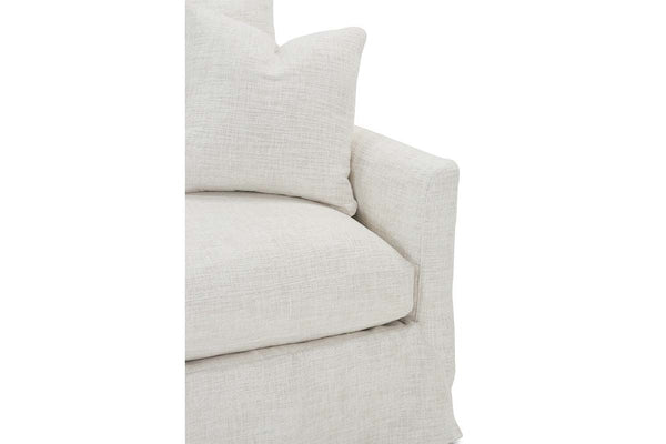 Paulette 89 Inch "Quick Ship" Slipcovered Sofa