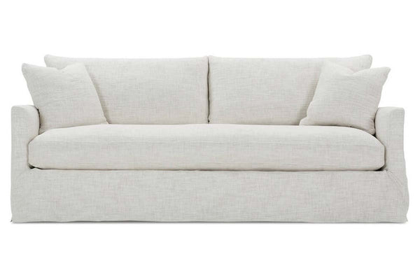 Paulette 89 Inch "Quick Ship" Slipcovered Sofa