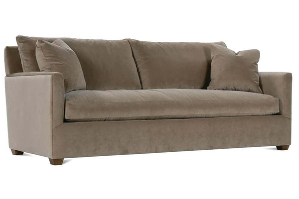 Paulette 89 Inch "Quick Ship" Fabric Upholstered Sofa