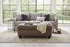 Paxton STORAGE Tufted 36", 48", 56", Or 65" Inch Rectangular Leather Ottoman (4 Sizes Available)