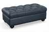 Paxton Tufted 36", 48", 56", Or 65" Inch Rectangular Leather Ottoman (4 Sizes Available)
