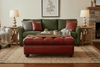 Image of Paxton STORAGE Tufted 36", 48", 56", Or 65" Inch Rectangular Leather Ottoman (4 Sizes Available)
