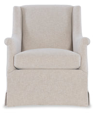 Meribelle "Quick Ship" 360 Degree Swivel Fabric Accent Chair