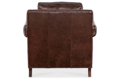 Phillip Transitional Leather Club Chair