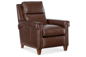 Phillip Leather Pillow Back Recliner Chair