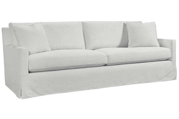 Phoebe 96 Inch Slipcovered Quick Ship Track Arm Sofa