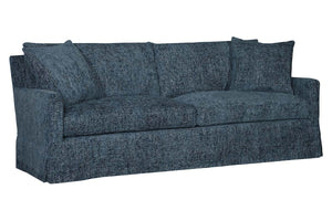 Phoebe Lake 85 Inch Slipcovered "Quick Ship" Track Arm Sofa