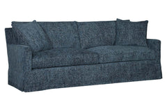 Phoebe Lake 85 Inch Slipcovered "Quick Ship" Track Arm Sofa