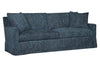 Image of Phoebe Lake 85 Inch Slipcovered "Quick Ship" Track Arm Sofa