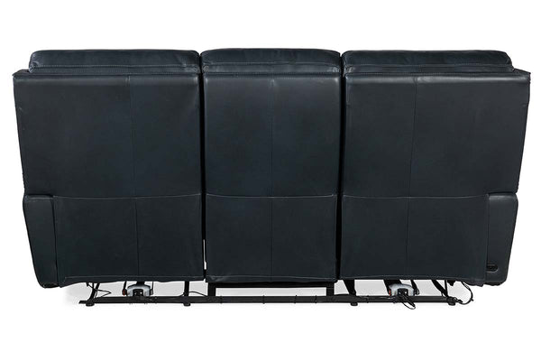 Piers Denim "Quick Ship" ZERO GRAVITY Wall Hugger Reclining Leather Living Room Furniture Collection