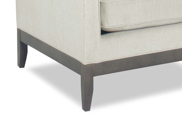 Piper 8-Way Hand Tied Modern Button Back Low Profile Fabric Accent Chair