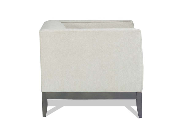 Piper 8-Way Hand Tied Modern Button Back Low Profile Fabric Accent Chair