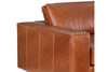 Image of Preston 84 Inch Two Cushion Wide Track Arm Leather Sofa